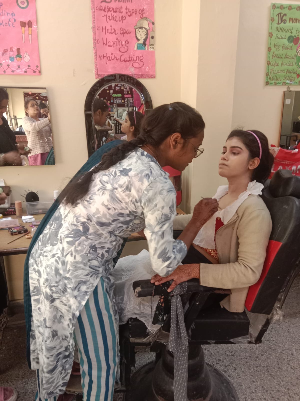Beautician training program